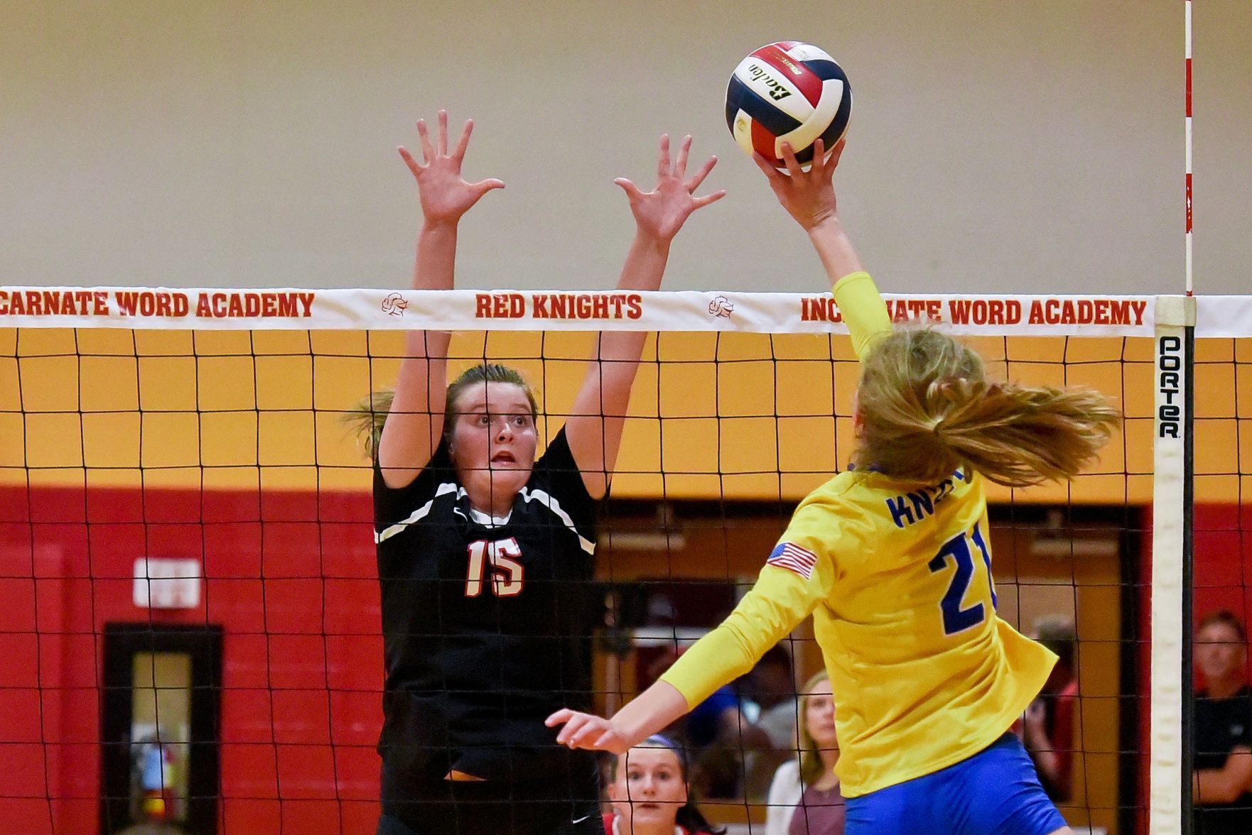 Borgia at Incarnate Word girls volleyball